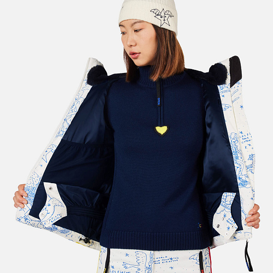 Куртка женская Rossignol JCC Sublim Snow Angel Artic Print - Фото 9 большая