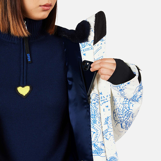 Куртка женская Rossignol JCC Sublim Snow Angel Artic Print - Фото 10 большая