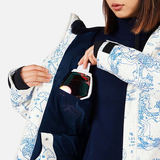 Куртка женская Rossignol JCC Sublim Snow Angel Artic Print - Фото 11 большая