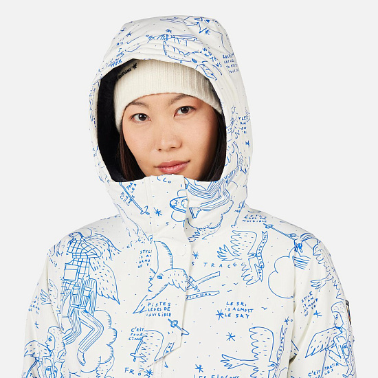Куртка женская Rossignol JCC Sublim Snow Angel Artic Print - Фото 13 большая