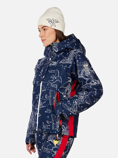 Куртка женская Rossignol JCC Sublim Snow Angel Cosmic Print - Фото 4 большая