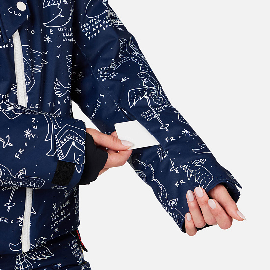 Куртка женская Rossignol JCC Sublim Snow Angel Cosmic Print - Фото 6 большая