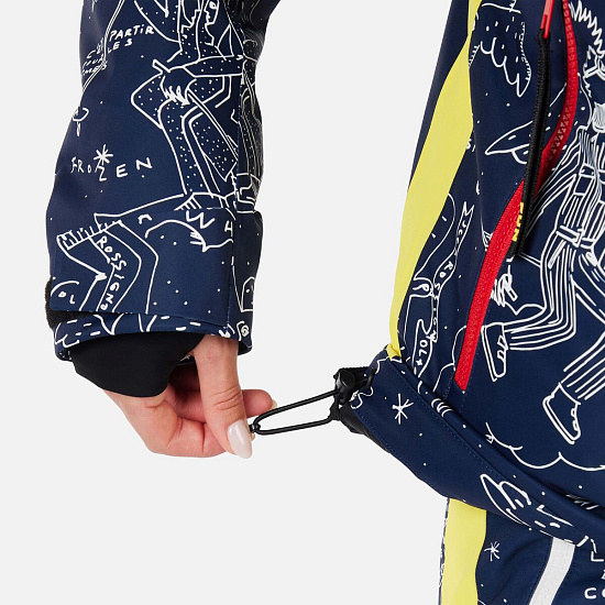 Куртка женская Rossignol JCC Sublim Snow Angel Cosmic Print - Фото 8 большая