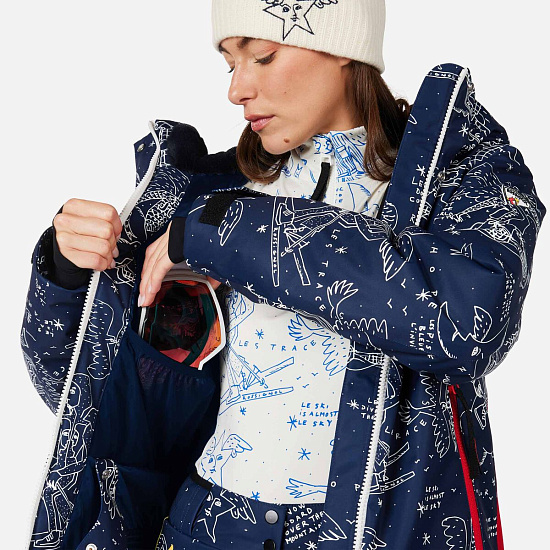 Куртка женская Rossignol JCC Sublim Snow Angel Cosmic Print - Фото 12 большая