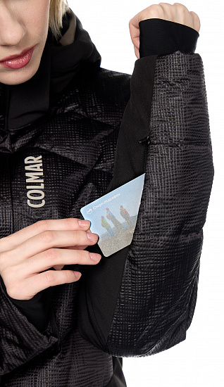 Куртка женская Colmar Society Black-Black-Turtle D - Фото 6 большая