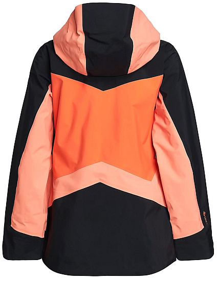 Куртка женская Peak Performance Gravity Light Orange/Black/Zeal - Фото 3 большая