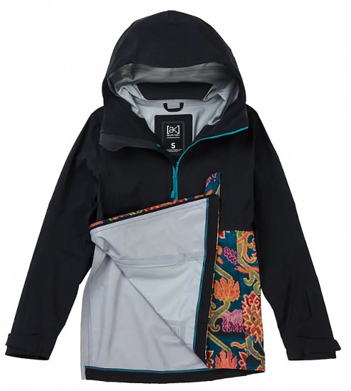 Куртка женская Burton [ak] Gore-Tex Kimmy Anorak Trublk/Lcaprt - Фото 3 большая