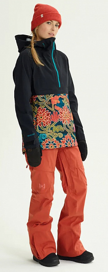 Куртка женская Burton [ak] Gore-Tex Kimmy Anorak Trublk/Lcaprt - Фото 5 большая