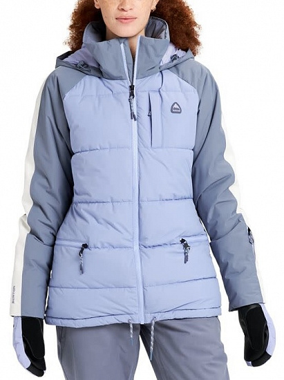 Куртка женская Burton Keelan Foxglove Violet/Folkstone Gray - Фото 1 большая