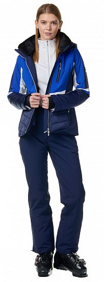 Куртка женская Descente Harper Konpeki Blue - Фото 2 большая