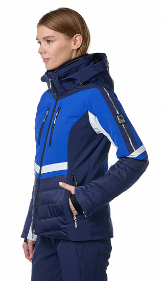 Куртка женская Descente Harper Konpeki Blue - Фото 3 большая