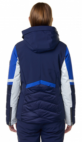 Куртка женская Descente Harper Konpeki Blue - Фото 4 большая