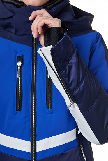 Куртка женская Descente Harper Konpeki Blue - Фото 8 большая
