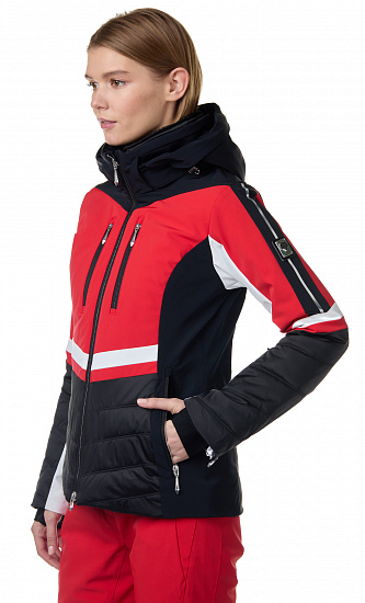 Куртка женская Descente Harper Electric Red - Фото 3 большая