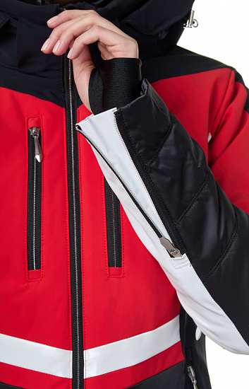 Куртка женская Descente Harper Electric Red - Фото 7 большая