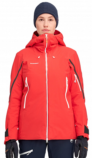 Куртка женская Mammut Nordwand Thermo HS Hooded Azalea - Фото 2 большая