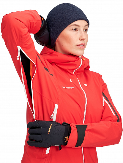 Куртка женская Mammut Nordwand Thermo HS Hooded Azalea - Фото 9 большая