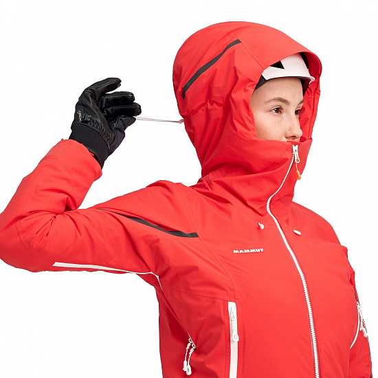 Куртка женская Mammut Nordwand Thermo HS Hooded Azalea - Фото 12 большая