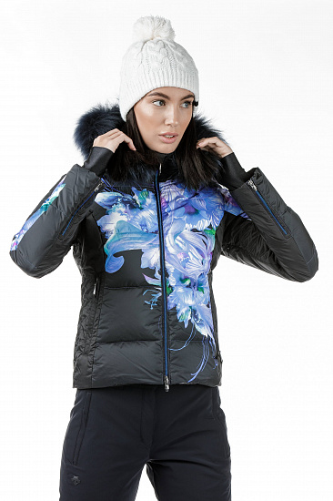 Куртка женская Descente Hana Fur Sumi Black - Фото 20 большая