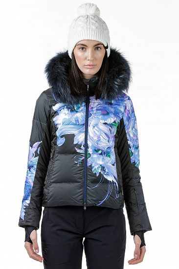 Куртка женская Descente Hana Fur Sumi Black - Фото 18 большая