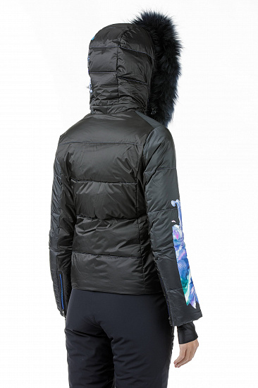 Куртка женская Descente Hana Fur Sumi Black - Фото 16 большая