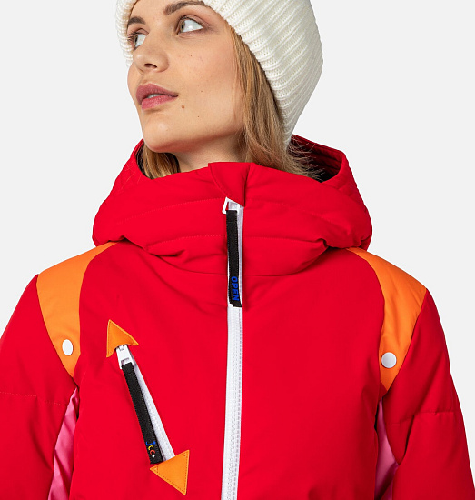 Куртка женская Rossignol JCC Pilot Red - Фото 6 большая