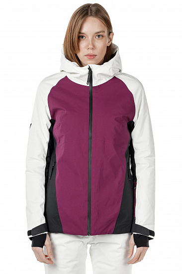 Куртка женская Dainese HP2 L4 Dark-Purple/Lily-White/Stretch-Limo - Фото 4 большая