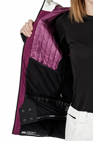 Куртка женская Dainese HP2 L4 Dark-Purple/Lily-White/Stretch-Limo - Фото 11 большая