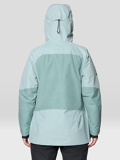 Куртка женская Mountain Hardwear Cloud Bank Gtx Ice Shadow - Фото 5 большая
