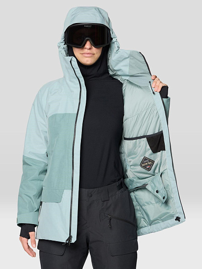 Куртка женская Mountain Hardwear Cloud Bank Gtx Ice Shadow - Фото 11 большая