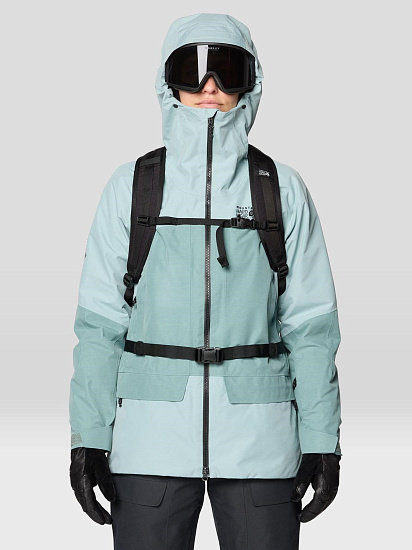 Куртка женская Mountain Hardwear Cloud Bank Gtx Ice Shadow - Фото 14 большая