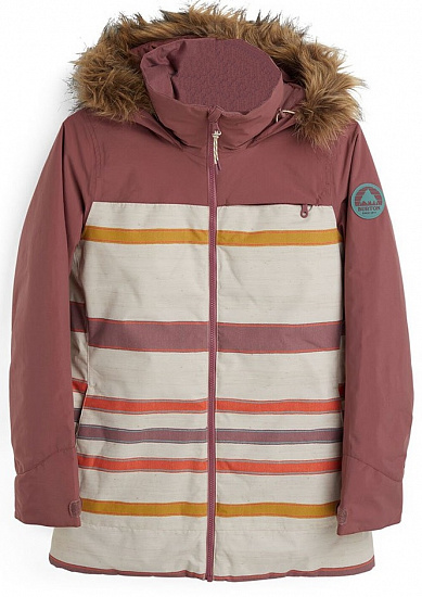 Куртка женская Burton Lelah Rsbrwn/Crmstp - Фото 1 большая