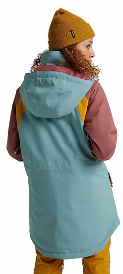 Куртка женская Burton Prowess Trllis/Rsbrwn/Hvstgd - Фото 5 большая
