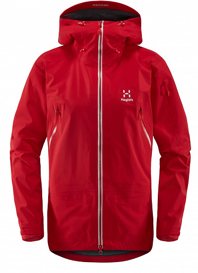 Куртка женская Haglofs Couloir Rich Red - Фото 1 большая