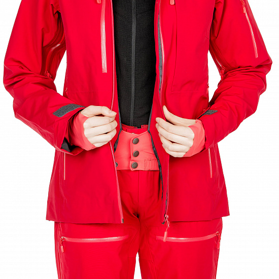 Куртка женская Norrona Lofoten Gore-Tex Insulated Jaster Red - Фото 14 большая