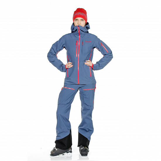 Куртка женская Norrona Lofoten Gore-Tex Insulated Vintage Indigo - Фото 3 большая
