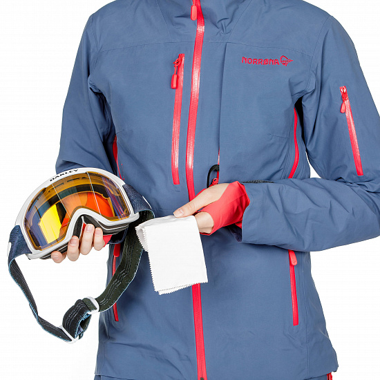 Куртка женская Norrona Lofoten Gore-Tex Insulated Vintage Indigo - Фото 9 большая