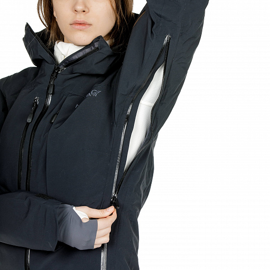 Куртка женская Norrona Lofoten Gore-Tex Insulated Caviar - Фото 5 большая