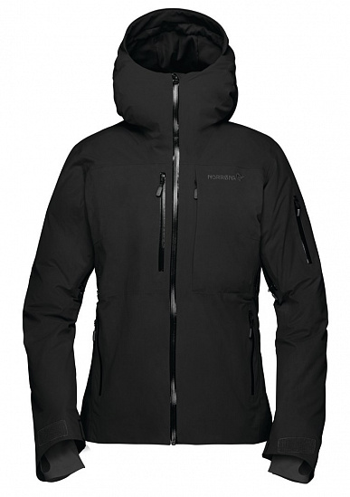 Куртка женская Norrona Lofoten Gore-Tex Insulated Caviar - Фото 1 большая