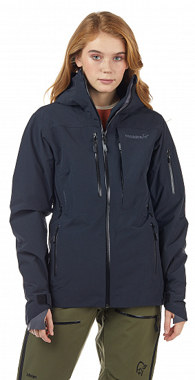 Куртка женская Norrona Lofoten Gore-Tex Insulated Caviar - Фото 10 большая