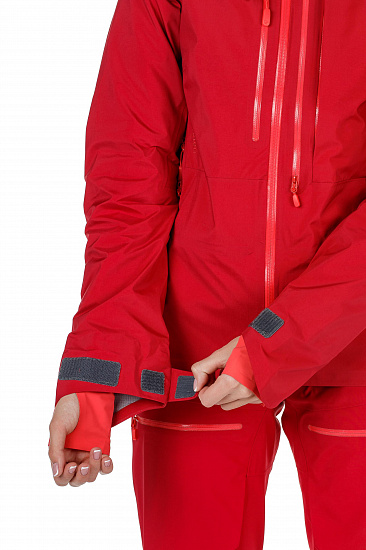 Куртка женская Norrona Lofoten Gore-Tex Pro Jester Red - Фото 7 большая