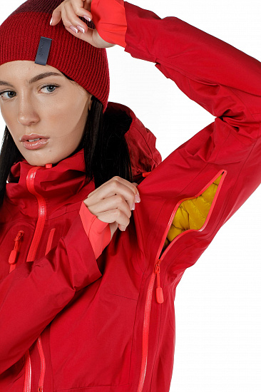 Куртка женская Norrona Lofoten Gore-Tex Pro Jester Red - Фото 8 большая