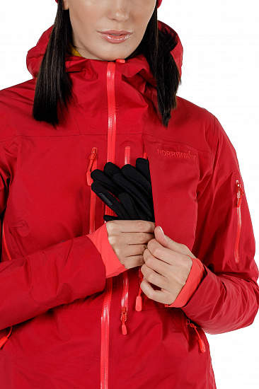 Куртка женская Norrona Lofoten Gore-Tex Pro Jester Red - Фото 11 большая