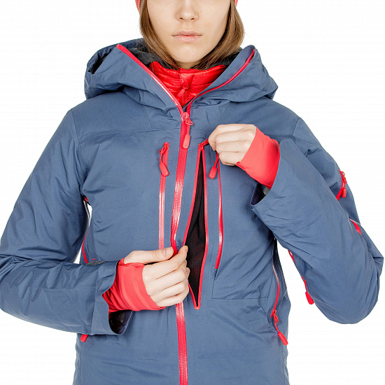 Куртка женская Norrona Lofoten Gore-Tex Pro Vintage Indigo - Фото 12 большая