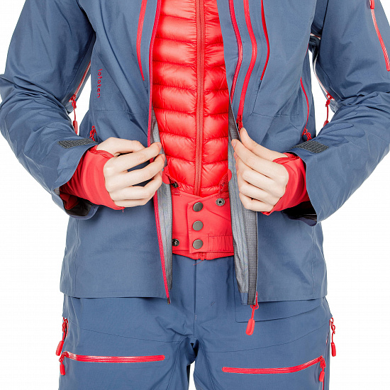 Куртка женская Norrona Lofoten Gore-Tex Pro Vintage Indigo - Фото 15 большая