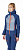 Куртка женская Scott Explorair Ascent Denim Blue/Blue Haze - Фото 13 малая