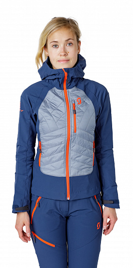 Куртка женская Scott Explorair Ascent Denim Blue/Blue Haze - Фото 14 большая