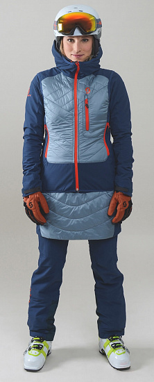 Куртка женская Scott Explorair Ascent Denim Blue/Blue Haze - Фото 5 большая