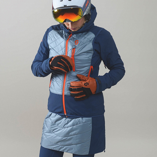 Куртка женская Scott Explorair Ascent Denim Blue/Blue Haze - Фото 6 большая