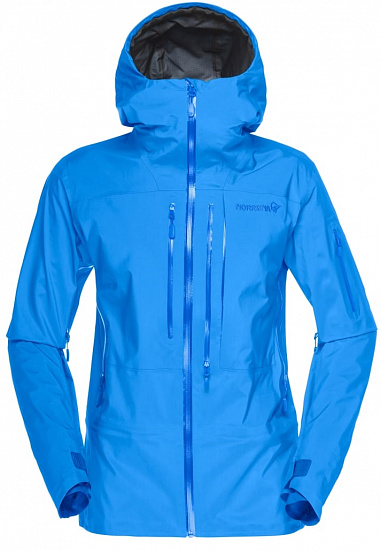 Куртка женская Norrona Lofoten Gore-Tex Pro Campanula - Фото 1 большая